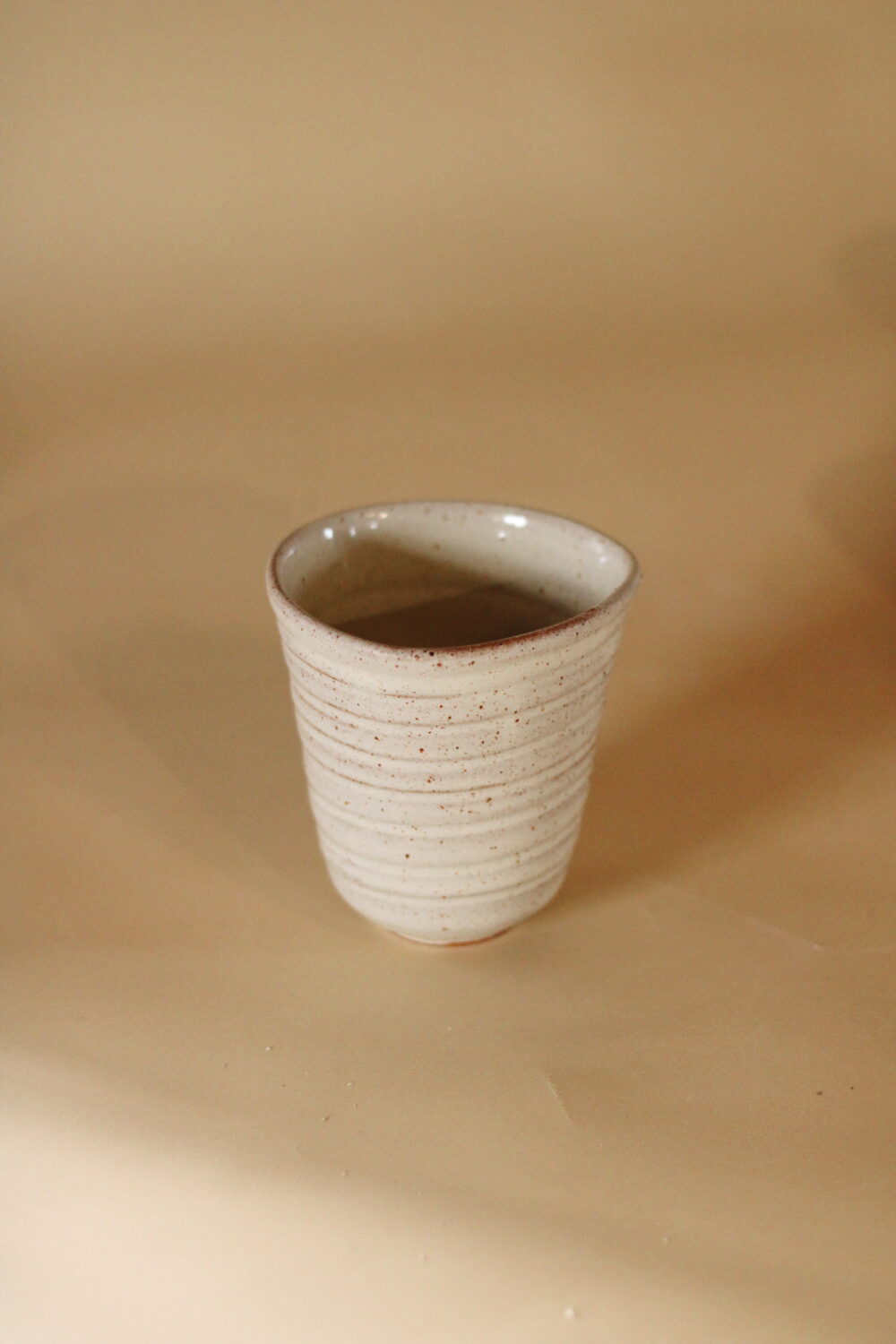 Spiral cup in speckle